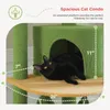 PAWZ Road XXL Katzenbaum 236-258cm mit Sisal-Kratzpfosten, Produktbild-Vorschau 4
