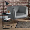 Table basse KOBU, 2 niveaux, Ø 36 cm, rond noir Voir les images du produit 2