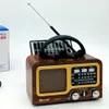 Radio FM AM retro Vintage przenośne Bluetooth panel solar Voir les images du produit 6