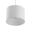 Lindby Hängeleuchte Imarin, 3-flg., weiß, Textil, 100cm Produktbild-Vorschau 6