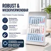 Tischkalender 2027 mit Metallaufsteller magnetisch Produktbild-Vorschau 3