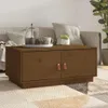 vidaXL Couchtisch Honigbraun 80x50x35 cm Massivholz Kiefer Produktbild-Vorschau 1