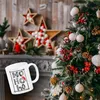 Kaffeebecher mit Weihnachtsmotiv Motiv und Spruch: Ho Ho Ho Produktbild-Vorschau 3