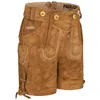 PAULGOS Bambini Trachten Lederhose corti - KK1 - Vera pelle Anteprima dell’immagine prodotto 7