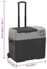 vidaXL Kühlbox mit Rollen und Adapter Schwarz & Grau 50 L Produktbild-Vorschau 6