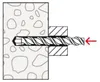 Manicotti per chiodi Fischer FNH 100 pz. 6 x 50 mm Anteprima dell’immagine prodotto 3