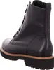 A black leather boot is shown from the side. Produktbild-Vorschau