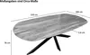 Esszimmertisch Oval 220x100cm Akazienholz massiv natur Produktbild-Vorschau 7
