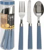 12er-Set Camping-Besteck Messer Gabel Löffel Produktbild-Vorschau 1