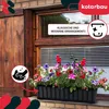 KOTARBAU® Lot de 4 Pot de Fleur Exterieur Jardinières Voir les images du produit 4