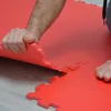 jeu de 4 tapis d'entraînement 90x90x1,2 rouge Voir les images du produit 5