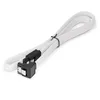 deleyCON 60 cm SATA 3 Kabel Nylon 6 Gbit/s Datenkabel SATA Produktbild-Vorschau 4