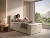AX LIVING Boxspringbett 120x200 cm Sakarya Creme - Produktbild-Vorschau 1