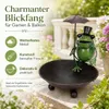 Vogelbad aus Metall mit Frosch und Regenschirm "Fritz" Produktbild-Vorschau 2