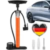 Luftpumpe Hochdruck Metall Fahrradpumpe 160PSI-Standpumpe Produktbild-Vorschau 4
