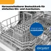 Exquisit Geschirrspüler GSP59309-030E silber | Spülmaschine Produktbild-Vorschau 9