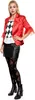 Harlekin Top - Clown Halloween Kostüm Damen Größe: XS-S Produktbild-Vorschau 8