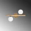 Opviq, Domino- Domino FLG, Gold, Wandleuchten, 40 x 12 x 26 Produktbild-Vorschau 3