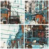 Bilder auf glas - Einteilig - Stadt Straße Haus - 80x120cm Produktbild-Vorschau 8