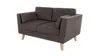 S-STYLE MÖBEL - Sofa 2-Sitzer mit Holzfüßen im Produktbild-Vorschau 2