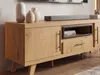 FineBuy TV Lowboard 150cm Eiche Nachbildung Moderner Produktbild-Vorschau 5