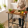 Wózek kuchenny Relaxdays, wymiary: 88 x 52 x 39 cm, 3 Podgląd zdjęcia produktu 7