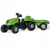 rolly toys Kindertrekker met aanhanger, groen/zilver, Productafbeelding-voorbeeld 6