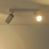 LED 2-flammig Deckenleuchte schwenkbar TWIN mattweiß Produktbild-Vorschau 5