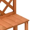 vidaXL Květinové schody s mříží 70x42x115 cm Masivní Náhled obrázku produktu 4