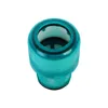 A single teal-colored vacuum cleaner filter shown against a white background. Produktbild-Vorschau