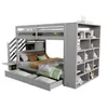 Stapelbed van 90 x 200 cm met veiligheidsladder en Productafbeelding-voorbeeld 11