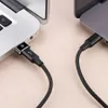 Baseus Rozdeľovací adaptér USB typu C na kábel USB čierny Náhľad obrázku produktu 8