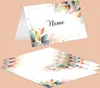 Tischkarte Namenskarte 8,5x5,5cm vorgefalzt für Hochzeit Produktbild-Vorschau 4