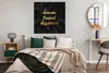 MuchoWow® Poster Zitat - Reisen - Gold - Marmor 100x100 cm Produktbild-Vorschau 4
