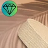EDIBAZZAR | Cintura in paglia beige elasticizzata Anteprima dell’immagine prodotto 5