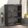 vidaXL Étagère à livres/séparation de pièce Gris 80x35x103 Voir les images du produit 3