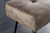 riess-ambiente Design Sitzbank BOUTIQUE 100cm taupe Produktbild-Vorschau 7