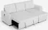 Schlafsofa 3 Plätze mit USB-C Staufach Buchregal Civis - Produktbild-Vorschau 6