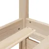 vidaXL Letto in legno massiccio senza materasso 120x200 cm Anteprima dell’immagine prodotto 9