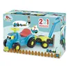 Poussette Ecoiffier Trailer Tracteur Extracteur Trailer Voir les images du produit 2