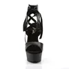 DELIGHT-600-14 Damen Sandale von Pleaser, Schwarz EU 35, US Produktbild-Vorschau 2