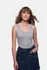 HAKRO Damen Tank Top #159 Gr. XL grau-meliert Produktbild-Vorschau 5