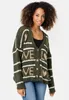 PM SELECTED Festliche Damen Strickjacke mit goldenem Love Produktbild-Vorschau 3