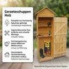 Mucola Gerätehaus Geräteschuppen Gartenschrank Produktbild-Vorschau 2