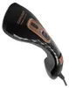 A black handheld garment steamer with copper accents against a white background. Podgląd zdjęcia produktu