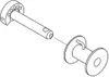 Sun Garden Spule mit Seilklemme, Spulenachse Easy Sun Produktbild-Vorschau 3