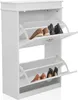 hjh LIVING Schuhschrank ESTHA 2 Kommode MDF, lackiert Produktbild-Vorschau 3