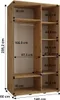 MEBLE KRYSPOL Davos 13 Schrank, zwei Türen - 235,2x140x60 Produktbild-Vorschau 4