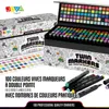 Joya Creative Twinmarkers Set 100 pièces - Marqueurs à Voir les images du produit 2