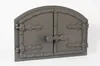 SEZAM - 53,5 x 36 cm - Porta per forno in ghisa a due ante, Anteprima dell’immagine prodotto 1